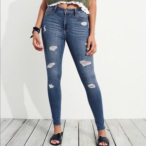 Hollister High Rise Super Skinny Jeans